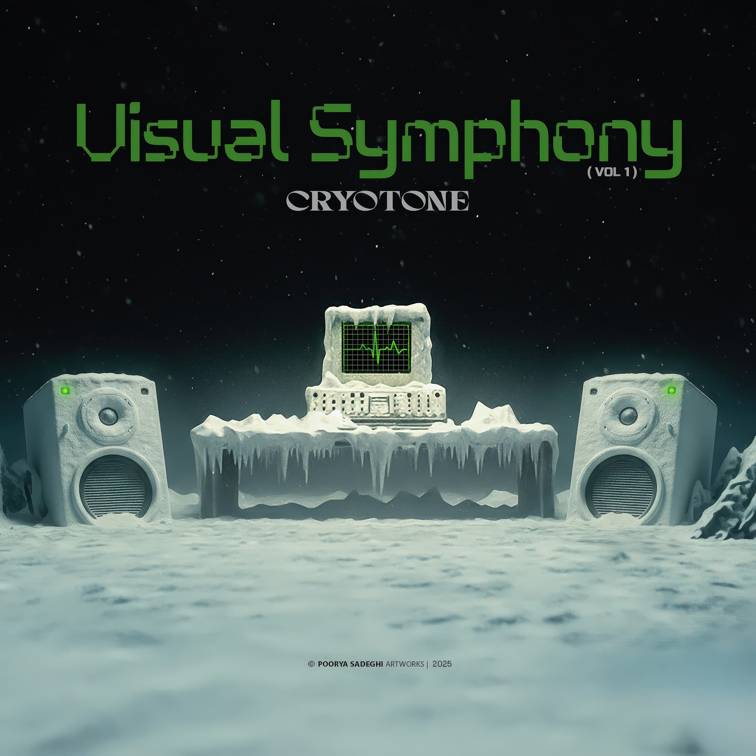 Visual Symphony, Vol. 1 album artwork by Cryotone